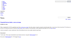 Desktop Screenshot of news.financialsecrecyindex.com
